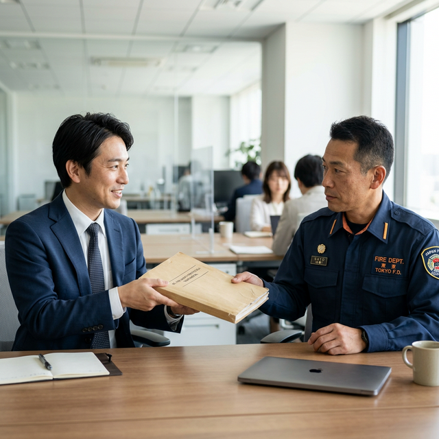消防署への協議・届出イメージ